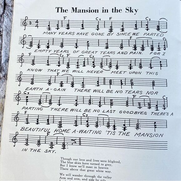 Vintage Sheet Music Cowboy Loye Presents 20 Famous Heart Songs Booklet - Picture 8 of 8